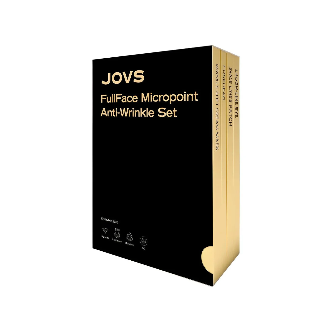 JOVS Full-Face MicroPoint Set box in black and gold packaging