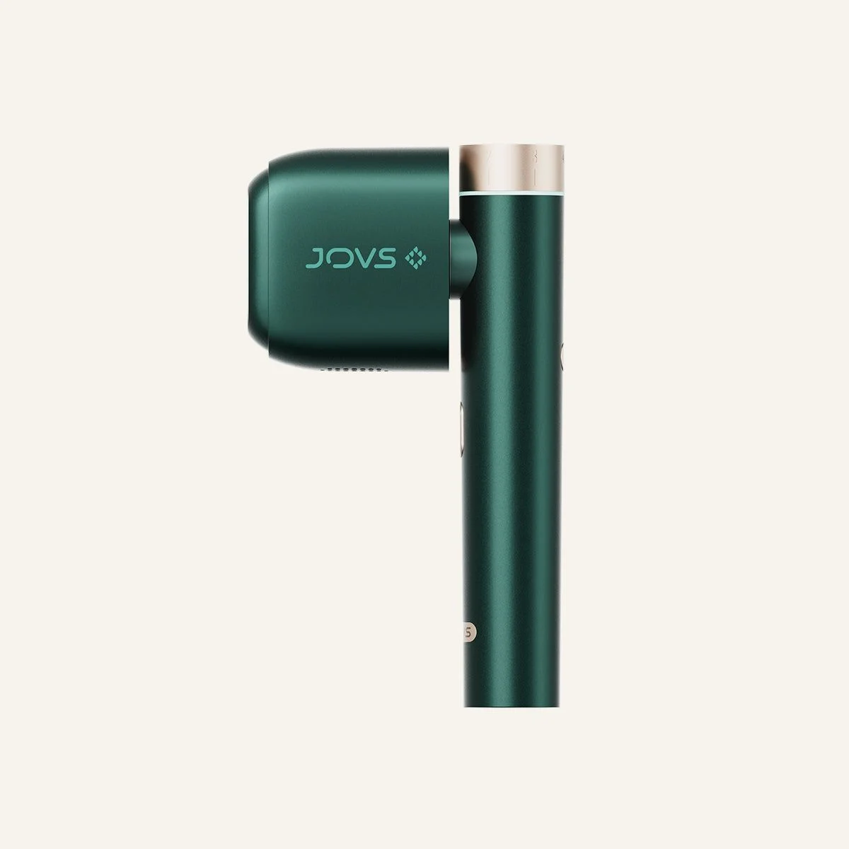 JOVS Pro II 360 IPL hair removal device with a green body and a rotating head