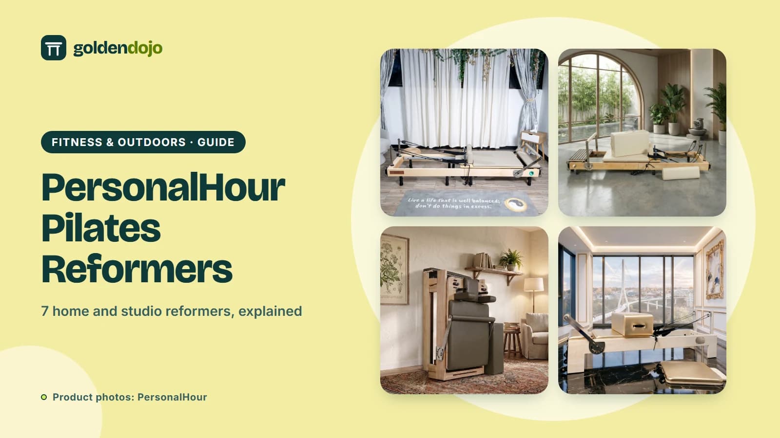 Choosing a Home Pilates Reformer: PersonalHour's Seven Machines Compared