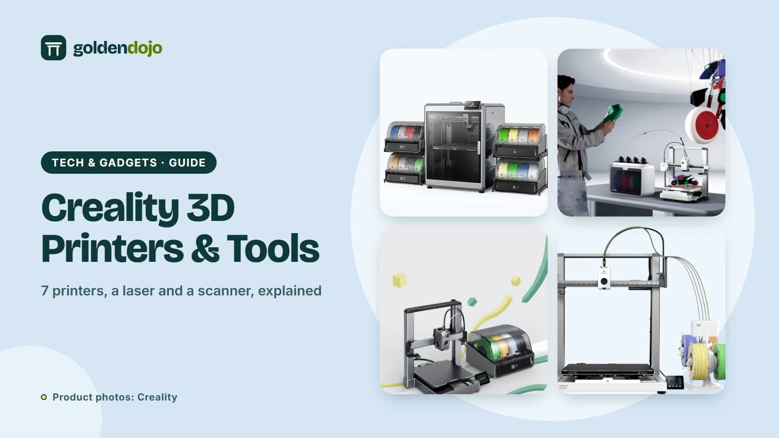 Creality's Range Explained: Multicolor Printers, a Resin Machine, a Laser and a Scanner