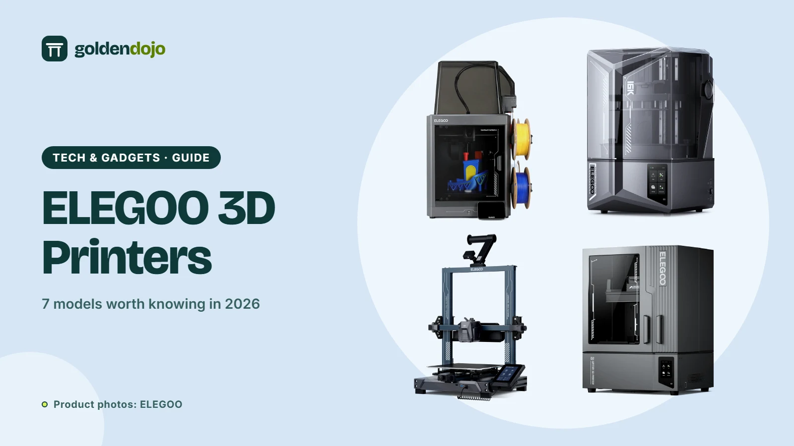 Which ELEGOO Machine Is Right for You? Six 3D Printers and a Laser Engraver Compared